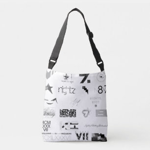 Sac Ajustable Autocollant [BLK/GRY]