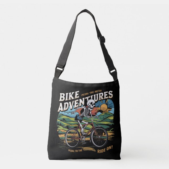 Sac Ajustable Aventures à vélo (Devant)