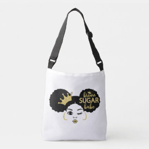 Sac Ajustable Babe Brown Sugar en noir et or