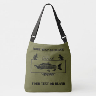 Sac Ajustable Badge de pêcheur de combat de l'Alaska