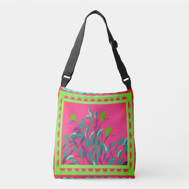Sac Ajustable Baja Bird of Paradise Crossbody Sag (Devant)
