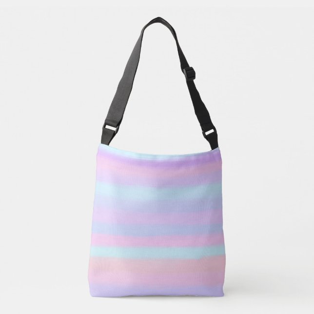 Sac Ajustable Bandes Peintes Pastel (Devant)