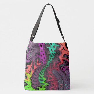 Sac Ajustable Bandolera Grande Estilo Psicodélico