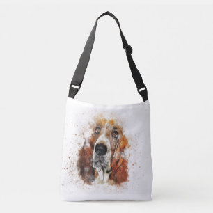 Sac Ajustable Basset Hound Chien blanc Brown Chasseur d'animaux 