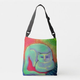 Sac Ajustable Beau Art Chat Abstrait