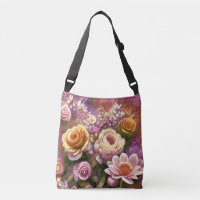 Beau Motif de fleurs acryliques