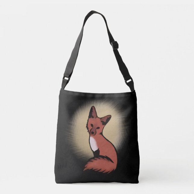 Sac Ajustable Beau Renard rouge (Dos)