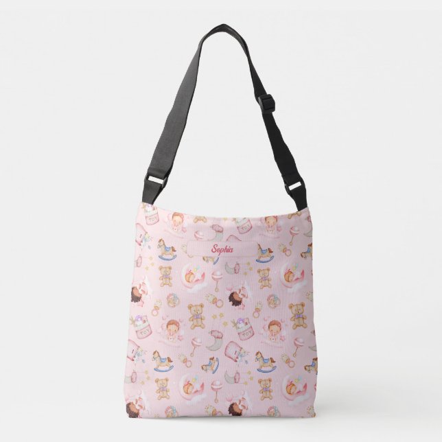 Sac Ajustable Bébé Lune Star Jouets Ours Thème Personnalisé (Devant)