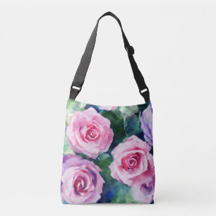 Sac Ajustable Belle Aquarelle Rose Rose Collection Populaire