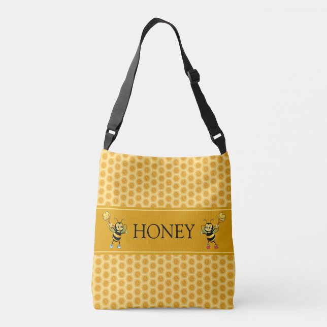 Sac Ajustable Belle nid d'abeilles et bourdons (Dos)