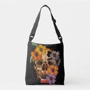 Sac Ajustable Belle tête mexicaine de crâne de femmes