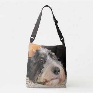 Sac Ajustable Bernedoodle adorable