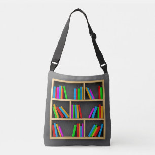Sac Ajustable Bibliothèque en bois 3D