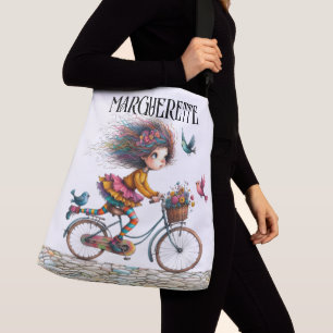 Sac Ajustable Bicyclette mignonne - Voir Retour - Fourre-tout