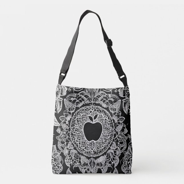 Sac Ajustable Black Apple Art (Dos)