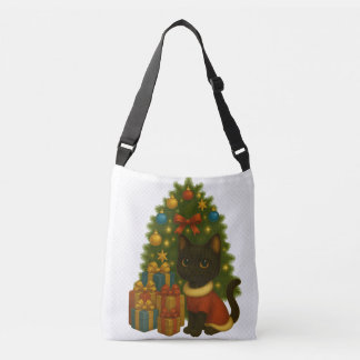 Sac Ajustable “Black Cat Emi and the Christmas Tree”