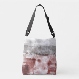 Sac Ajustable Blanc Gris Bourgogne Rustique Moderne Abstrait Nr5