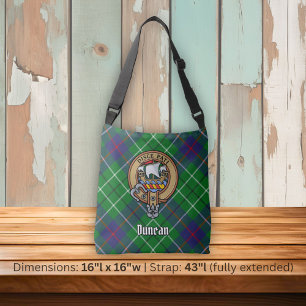 Sac Ajustable Blason du clan Duncan sur tartan