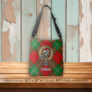 Sac Ajustable Blason du Clan Lennox sur tartan