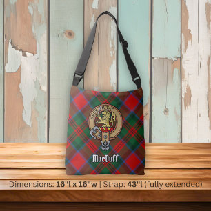 Sac Ajustable Blason du clan MacDuff sur tartan