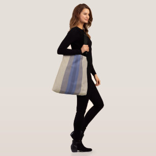 Sac Ajustable Bleu moderne rayé