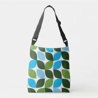 Bleu, vert, cool, tendance, nature moderne abstrai