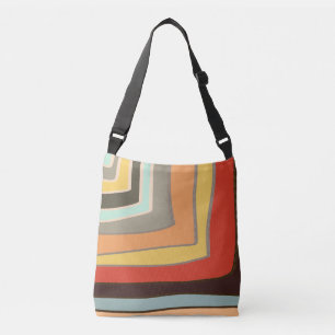 Sac Ajustable Blocs de couleurs aléatoires Rétro Angles 