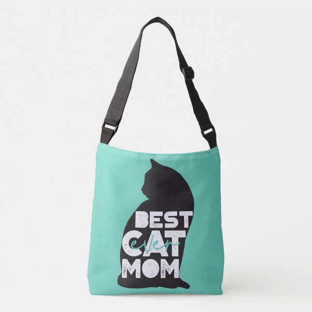 Sac Ajustable Blue Funny Fête des Mères Meilleur Chat Maman Jama (Devant)
