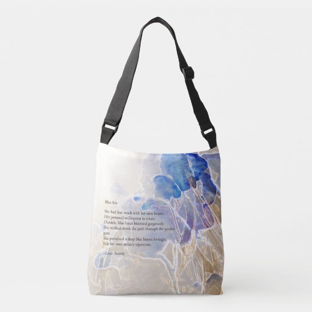 Sac Ajustable Blue Iris Fourre-tout (Devant)