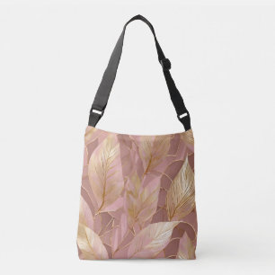 Sac Ajustable Blush Pink Gold Boho Modern Leaves Collection