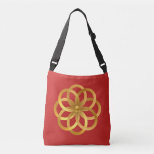 Sac Ajustable Boho Chic Mandala Doré