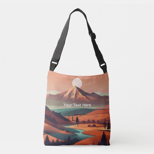 Sac Ajustable Boho landscape  (Devant)
