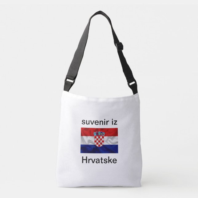 Sac Ajustable Bolsa suvenir iz Hrvatske (Devant)