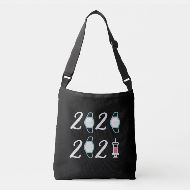 Sac Ajustable Bonjour 2021 Adieu 2020 - C’est enfin terminé (Devant)