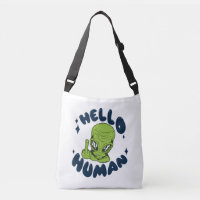 Bonjour Alien drôle humain