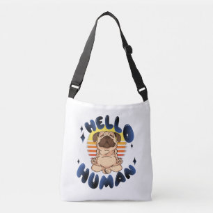 Sac Ajustable Bonjour humain Chien de yoga méditant