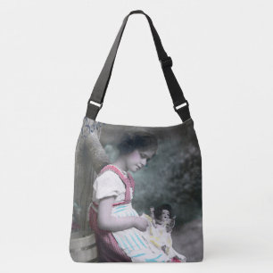 Sac Ajustable Bonne Année Vintage fille avec dollar
