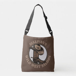 Sac Ajustable Bottes de cowboy Occidentales Wild West personnali
