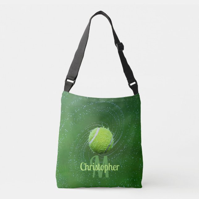 Sac Ajustable Boule de Tennis Jaune personnalisée (Devant)