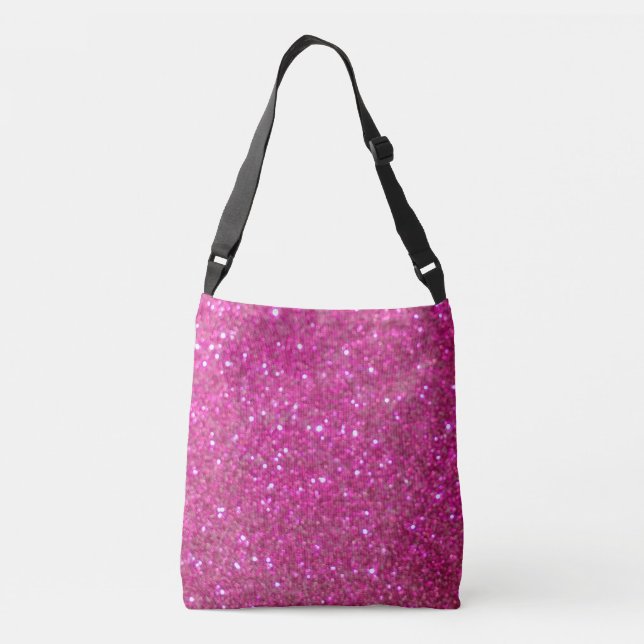 Sac Ajustable Boule rose, étincelle et parties scintillant (Dos)