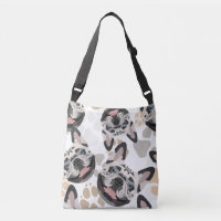 Bouledogue français de pattes de chien de motif