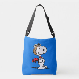 Sac Ajustable cacahuètes   Snoopy L'As Volant