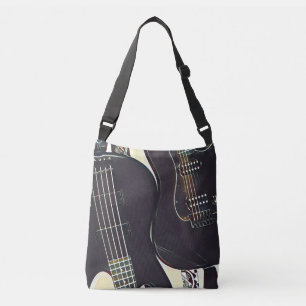 Sac Ajustable cadeau d'anniversaire guitariste vintage