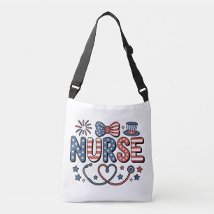 Sac Ajustable Cadeau de nurse Tot Patriotique 4 juillet