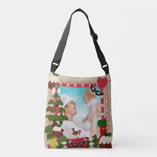 Sac Ajustable Cadre photo de Noël (Devant)