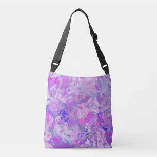 Sac Ajustable Camo Abstrait tendance rose violet bleu