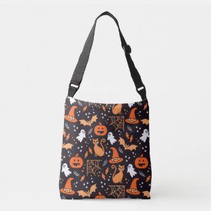 Sac Ajustable Caractères d'halloween illustrés mignons sur bg no