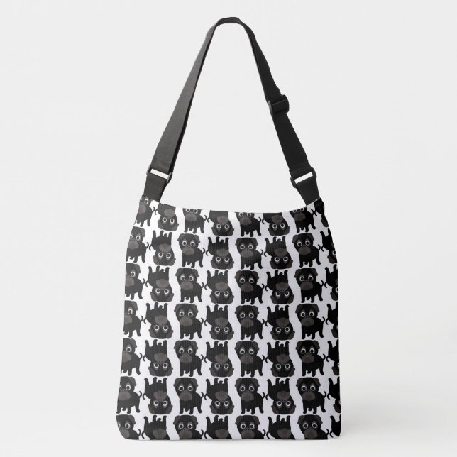 Sac Ajustable Carlins noirs (Devant)