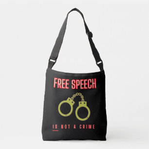 Sac Ajustable cartable "LA LIBERTÉ D'EXPRESSION N'EST PAS UN CRI