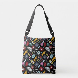 Sac Ajustable Cartographie médecin infirmière motif scientifique